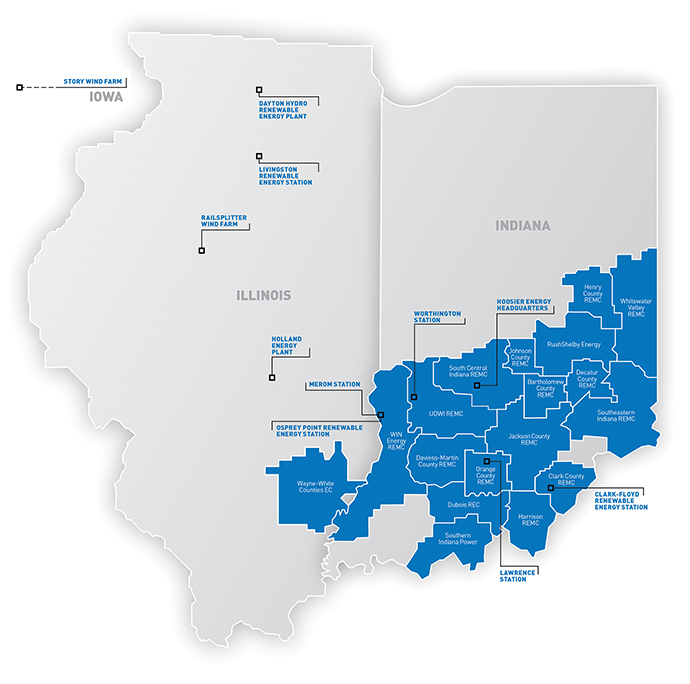 HSR Service Map