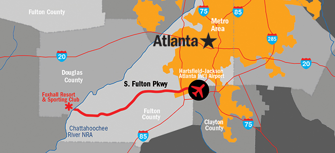 South Fulton Parkway Map