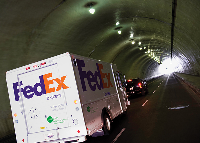 Fed Ex truck