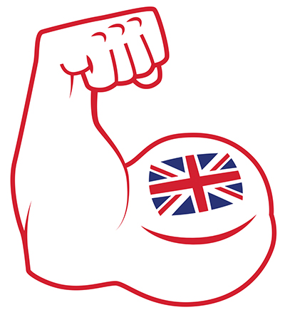 UK Muscle Graphic