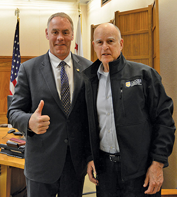 Zinke Gov Brown