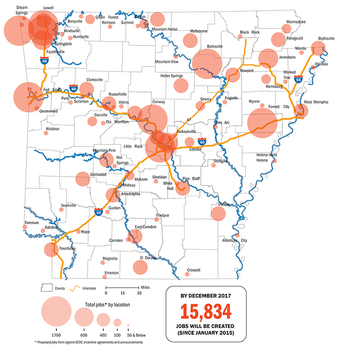 Job Creation Map