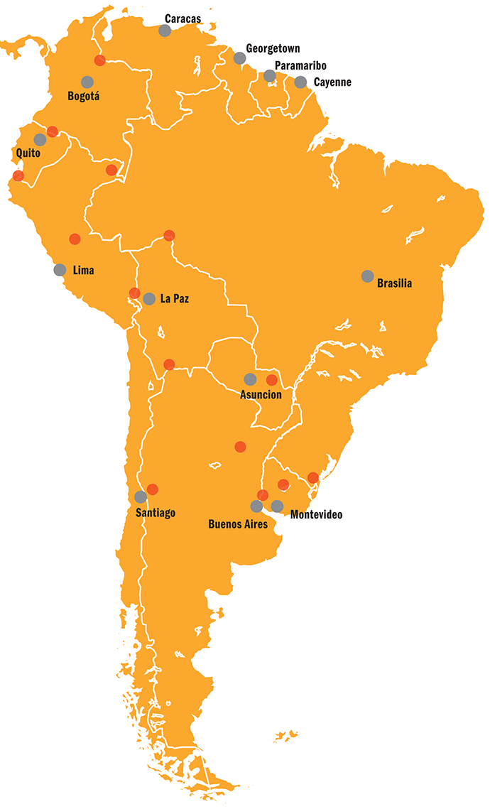 South America 