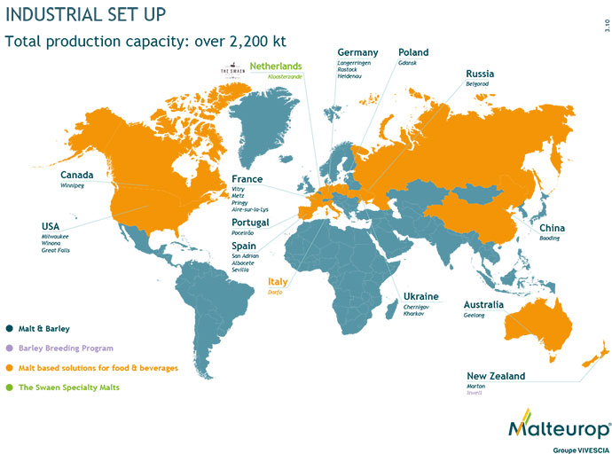 Map courtesy of Groupe Vivescia