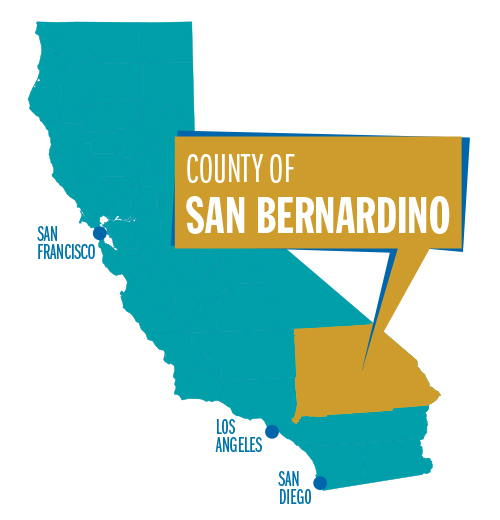 San Bernardino Map