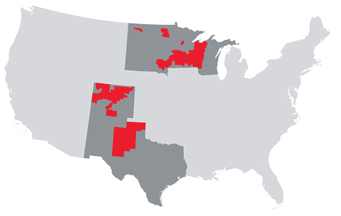 XCEL Map