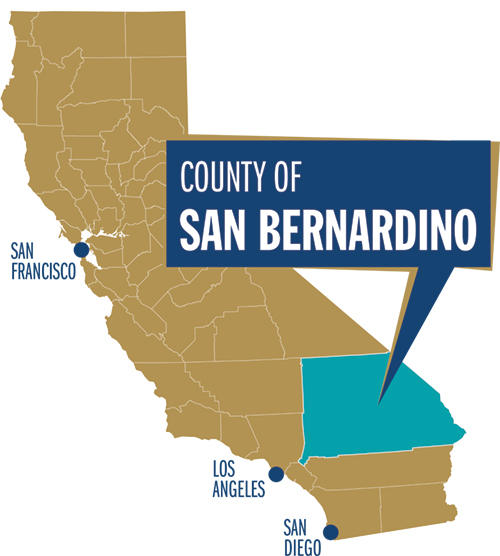 San Bernardino Map