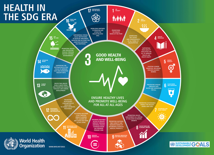 WHO SDG Infographic