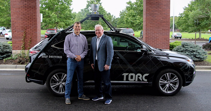 Torc CEO and co-founder — or rather, his company's technology — took Site Selection's Ron Starner out for a brilliantly uneventful spin in September.