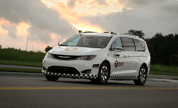Torc announced in October that its sensors have been integrated with a 2017 Chrysler Pacifica Hybrid. The implementation includes LiDAR, radar, cameras and GPS antennas that provide 360-degree perception of the vehicle’s surroundings.