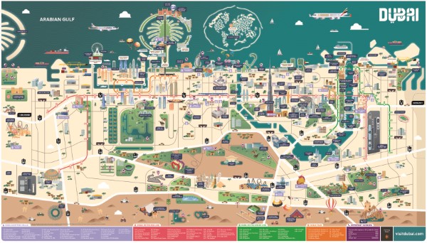 Dubai Map