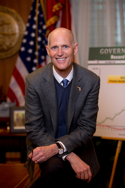 Rick Scott Portrait