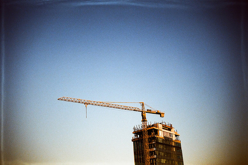 Construction in Zagreb - Flickr Black Stena