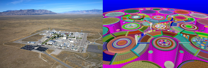 INL Advanced Test Reactor and Test Reactor Simulation