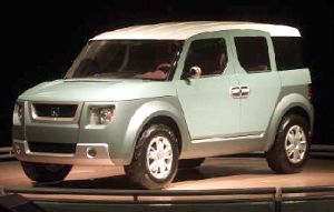 Honda's Model X design concept vehicle