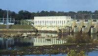 Great Falls hydroelectric dam