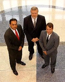 l to r: Oscar Moralez, John Mills and Scott Sheaffer