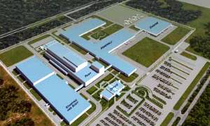 Rendering of Hyundai's Alabama plant