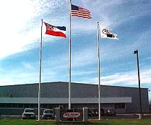The empty 150,000-sq.-ft. (13,500-sq.-m.) plant that Faurecia bought.