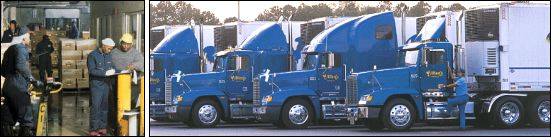 Shipping and truck fleet