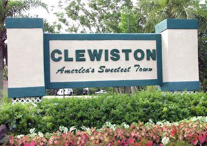 clewiston sign florida sugar snapshot siteselection ssinsider