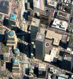 Space Image of WTC site